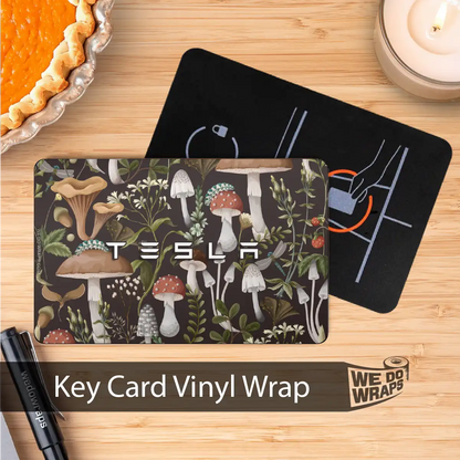 Mushroom Garden | NFC Key Card Wrap