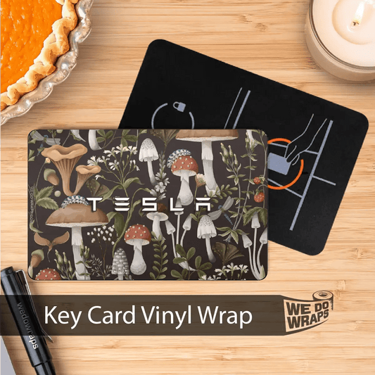 Mushroom Garden | NFC Key Card Wrap - Tesla Emblems