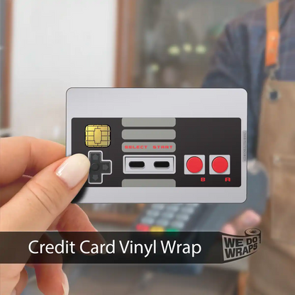 NES Controller | NFC Key Card Wrap - Tesla Emblems