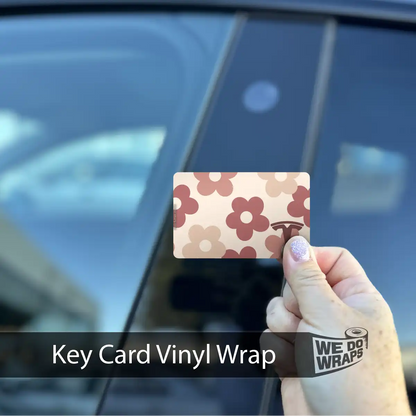 Floral | NFC Key Card Wrap - Tesla Emblems