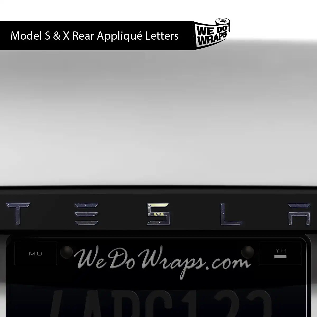 Moonlit Mischief Tesla Emblem Decals (Front + Back) | Model Y