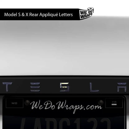 Moonlit Mischief Tesla Emblem Decals (Front + Back) | Model Y