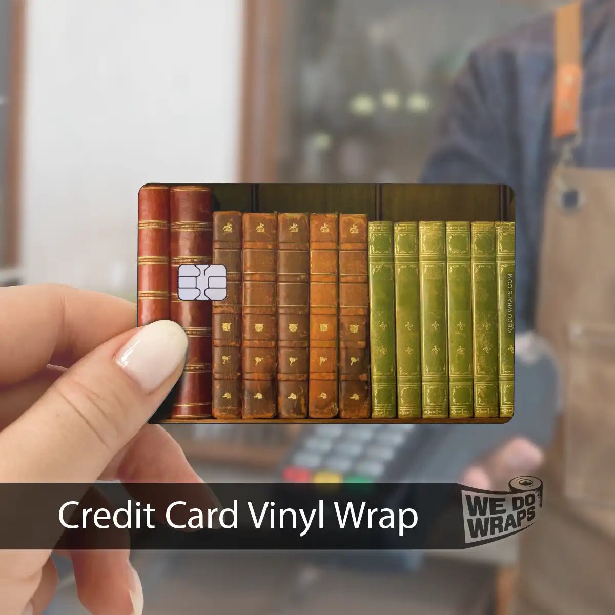 Old Books | NFC Key Card Wrap - Tesla Emblems