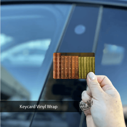 Old Books Tesla Keycard Decal