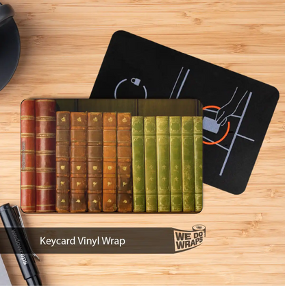 Old Books Tesla Keycard Decal