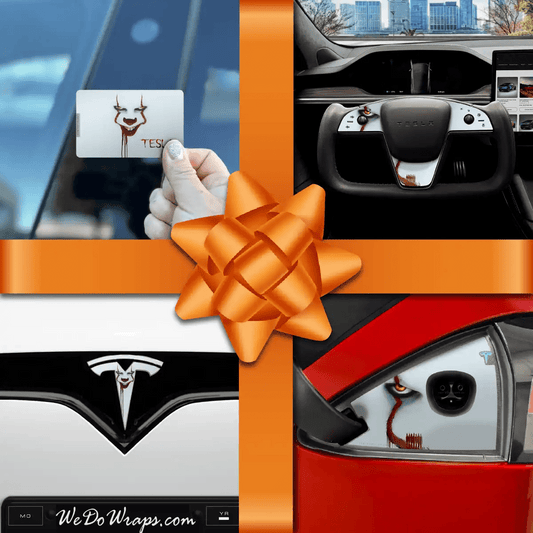 Holiday Bundle Pennywise the Dancing Clown Tesla Wrap Kit | Model S