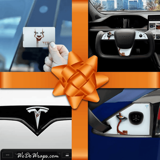 Holiday Bundle Pennywise the Dancing Clown Tesla Wrap Kit | Model X
