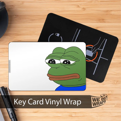 Frog Meme | NFC Key Card Wrap - Tesla Emblems