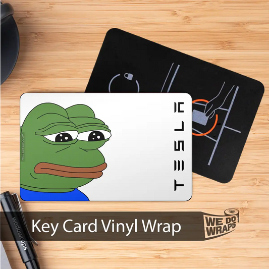 Frog Meme | NFC Key Card Wrap - Tesla Emblems