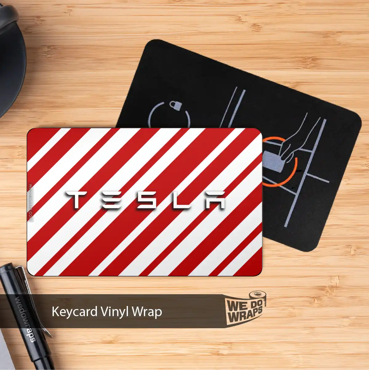 Peppermint | NFC Key Card Wrap - Tesla Emblems