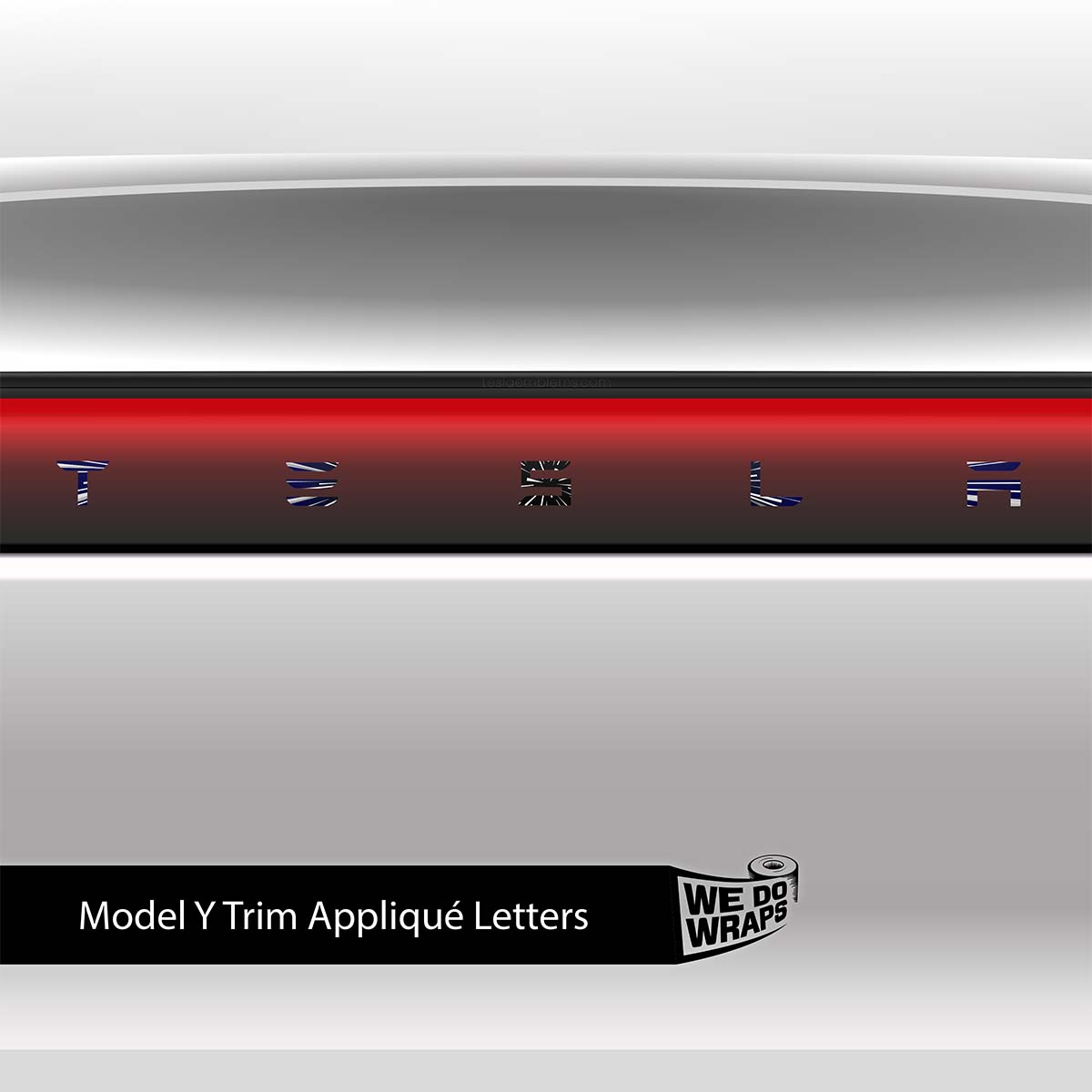 Insane Performance Mode Tesla Emblem Decals (Front + Back) | Model Y - Tesla Emblems