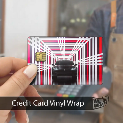 Plaid Model S | NFC Key Card Wrap - Tesla Emblems