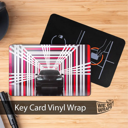 Plaid Model S | NFC Key Card Wrap - Tesla Emblems