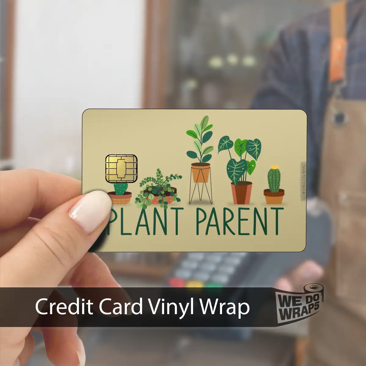 Plant Parent | NFC Key Card Wrap - Tesla Emblems