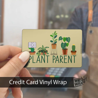 Plant Parent | NFC Key Card Wrap - Tesla Emblems