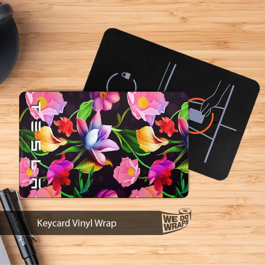 Posies Tesla Keycard Decal