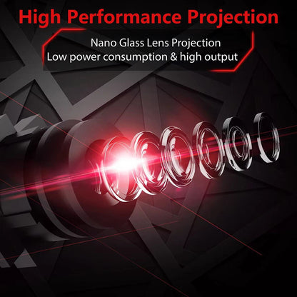 Tesla Door Puddle Light Set | Tesla Logo Projector Lights - Tesla Emblems