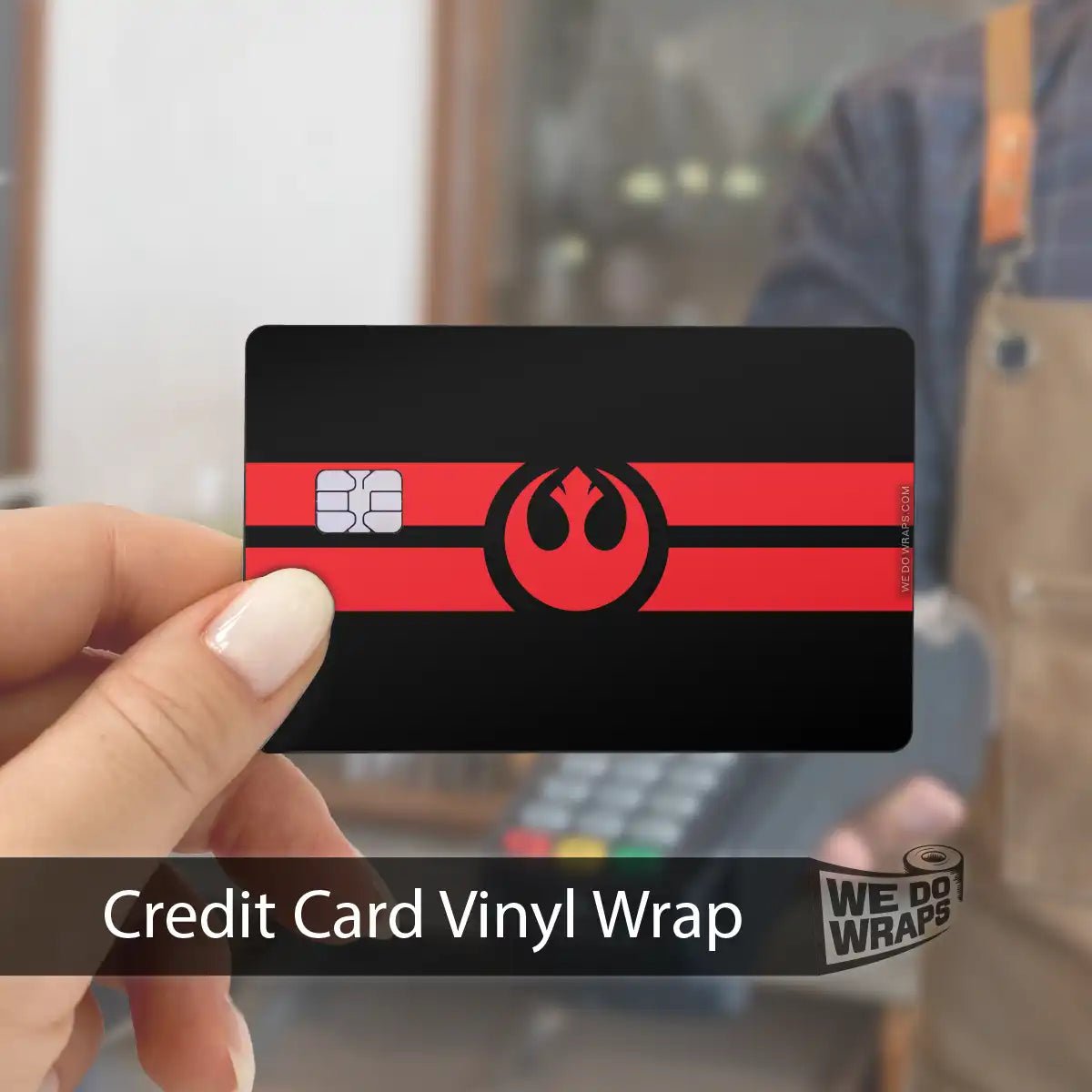 Rebel Alliance Flag | NFC Key Card Wrap - Tesla Emblems