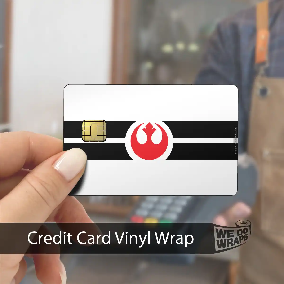 Rebel Alliance Flag | NFC Key Card Wrap - Tesla Emblems
