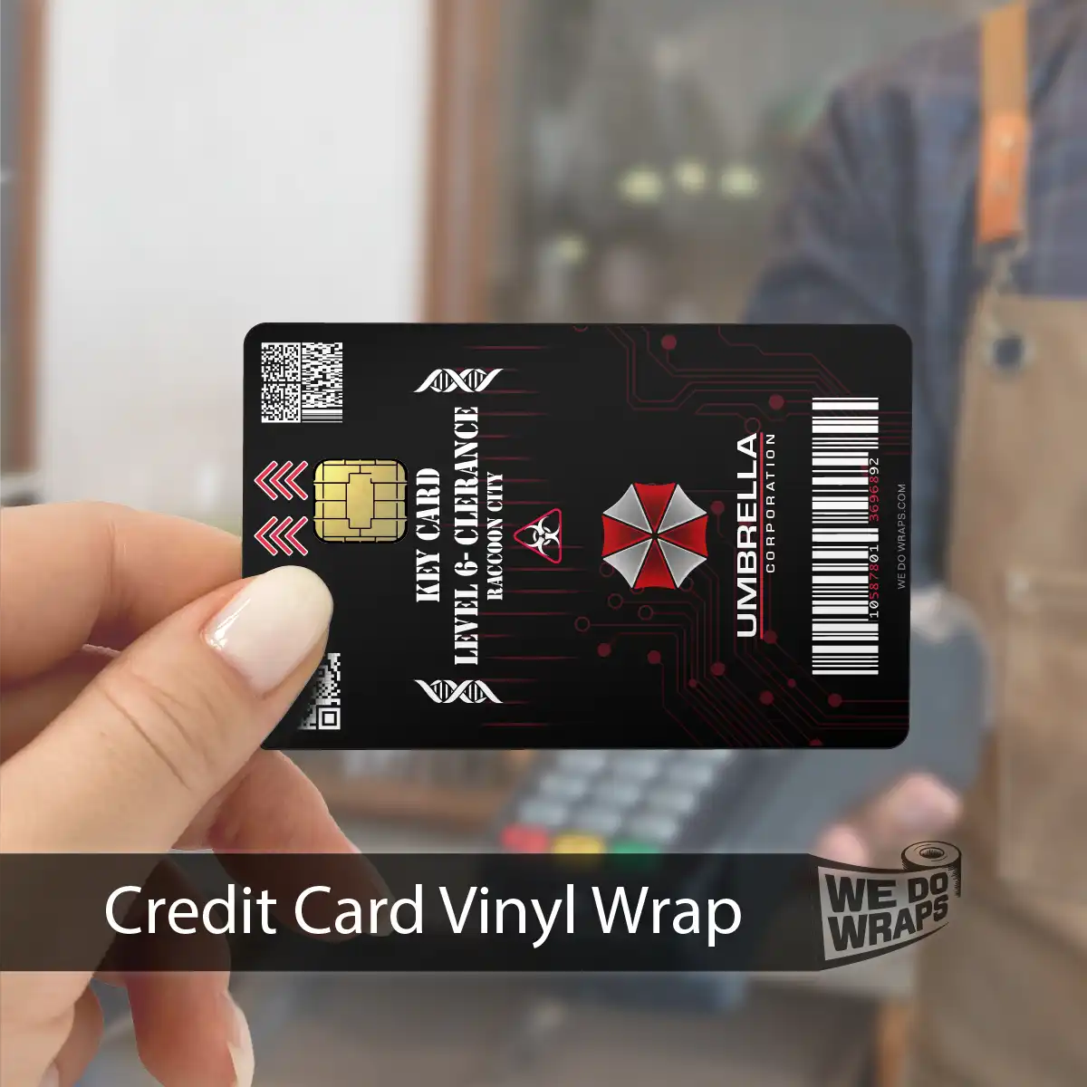 Resident Evil Raccoon City | NFC Key Card Wrap - Tesla Emblems