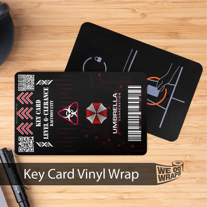 Resident Evil Raccoon City | NFC Key Card Wrap - Tesla Emblems