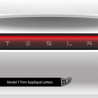 Rustic Witchcraft Tesla Emblem Decals (Front + Back) | Model Y