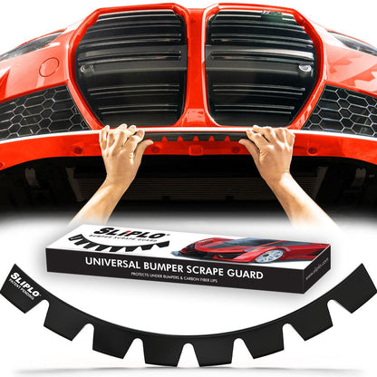 SLiPLO ULTRA Universal Bumper Scrape Guard DIY Kit (Upgraded Version) - Tesla Emblems