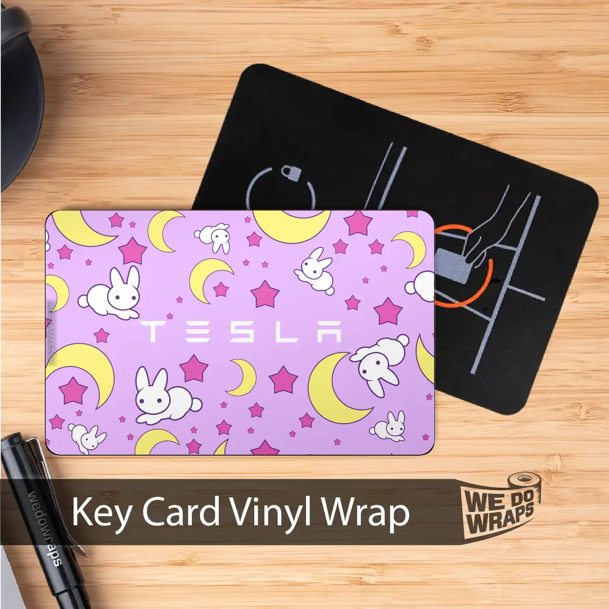Sailor Moon | NFC Key Card Wrap - Tesla Emblems