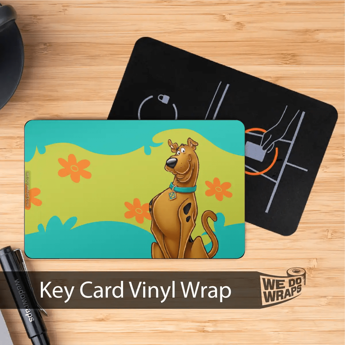 Groovy Scooby | NFC Key Card Wrap - Tesla Emblems