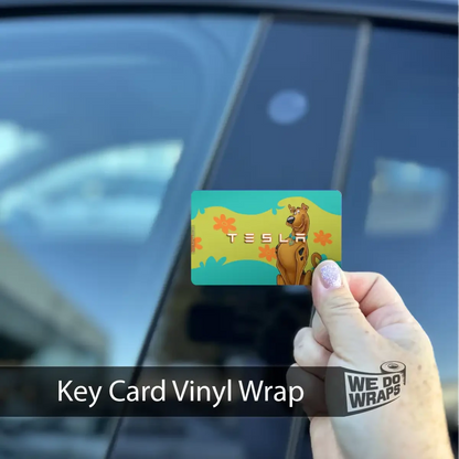 Groovy Scooby | NFC Key Card Wrap - Tesla Emblems