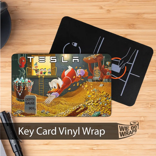 Scrooge McDuck | NFC Key Card Wrap - Tesla Emblems