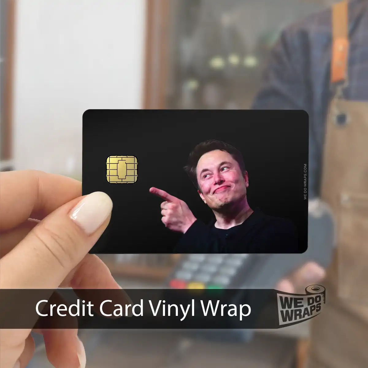 Sil - E - lon Meme | NFC Key Card Wrap - Tesla Emblems