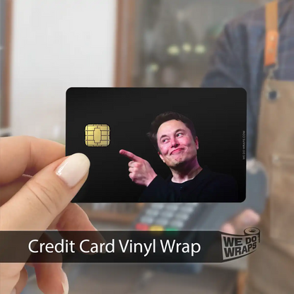 Sil - E - lon Meme | NFC Key Card Wrap - Tesla Emblems