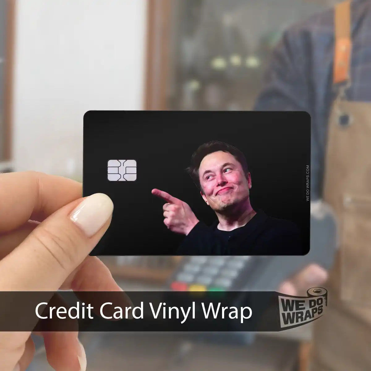 Sil - E - lon Meme | NFC Key Card Wrap - Tesla Emblems