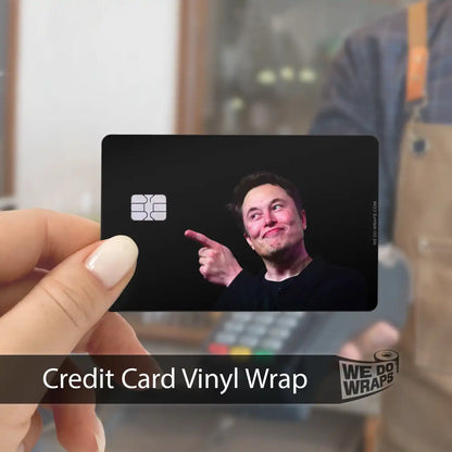 Sil - E - lon Meme | NFC Key Card Wrap - Tesla Emblems