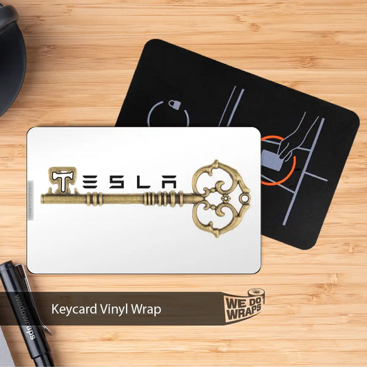 Skeleton Key Tesla Keycard Decal