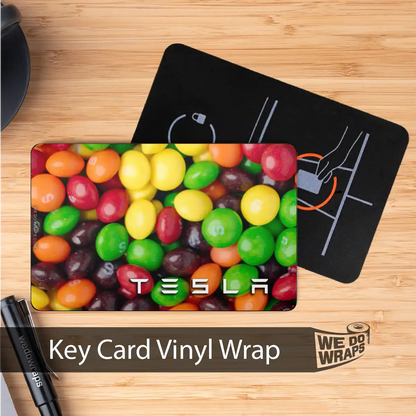 Skittles | NFC Key Card Wrap - Tesla Emblems