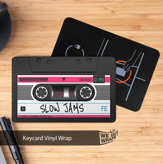 Slow Jams Mixtape Keycard Decal