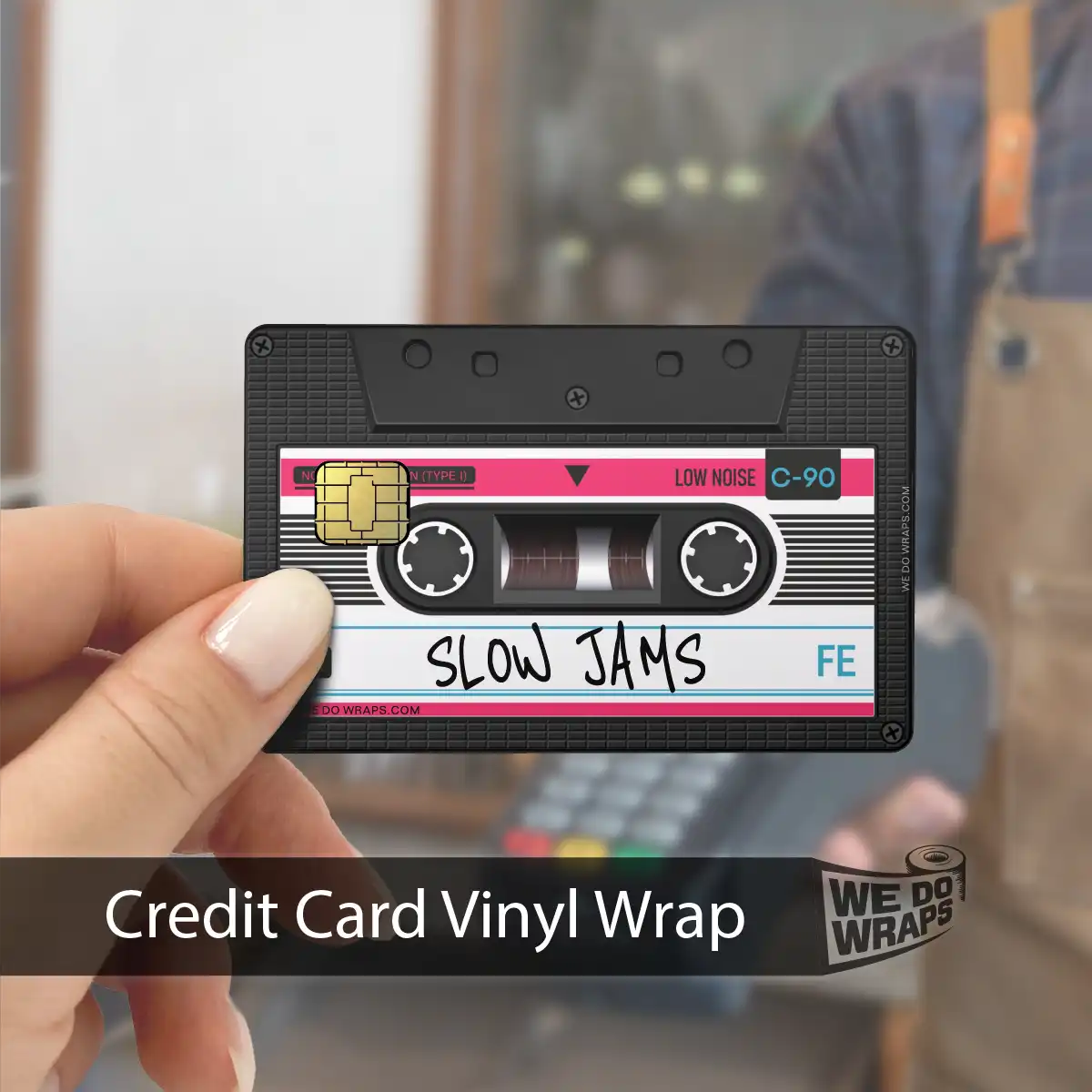 Slow Jams Mixtape | NFC Key Card Wrap - Tesla Emblems