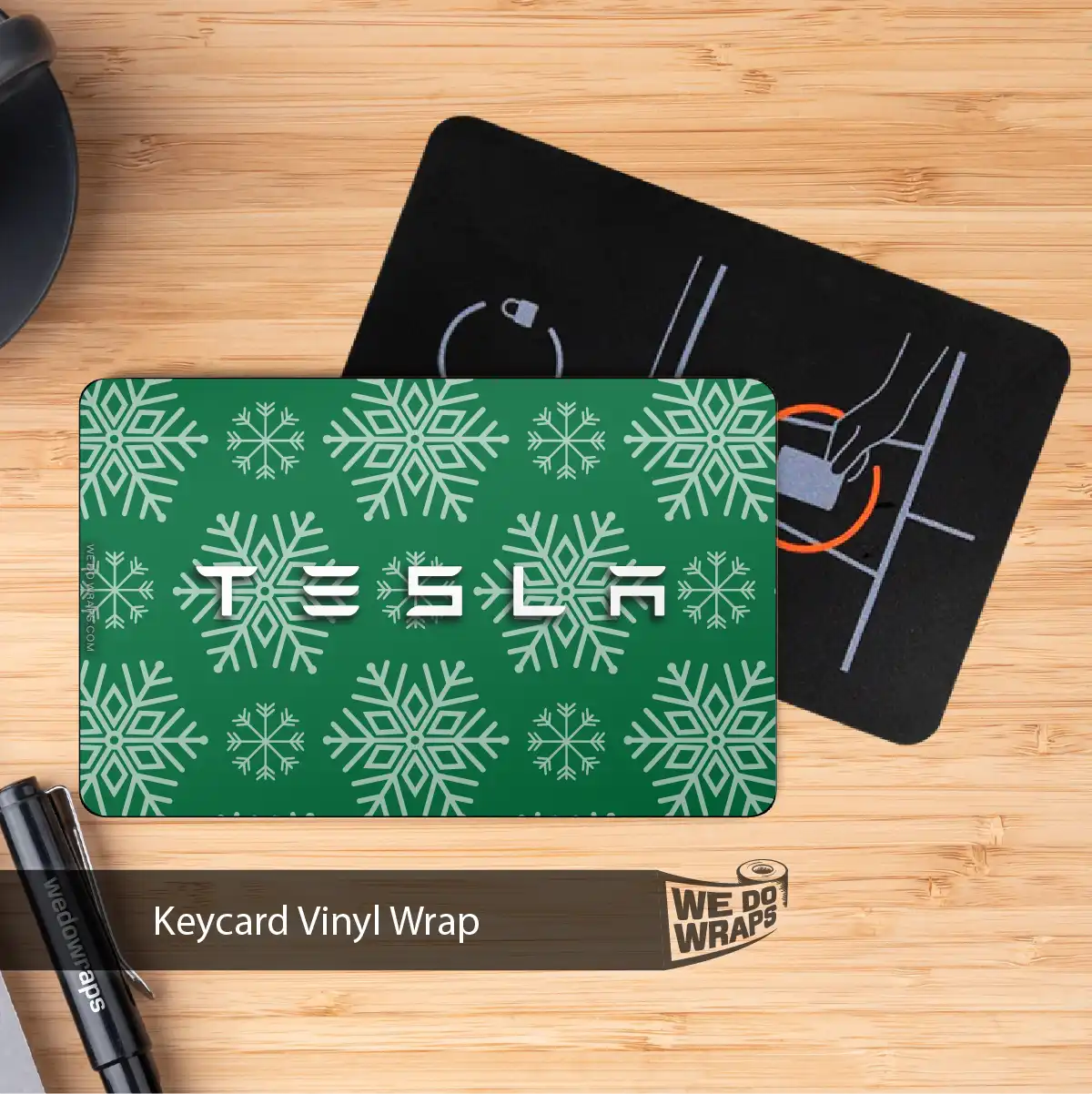 Snowflake | NFC Key Card Wrap - Tesla Emblems