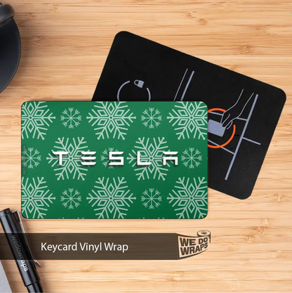 Snowflake | NFC Key Card Wrap - Tesla Emblems