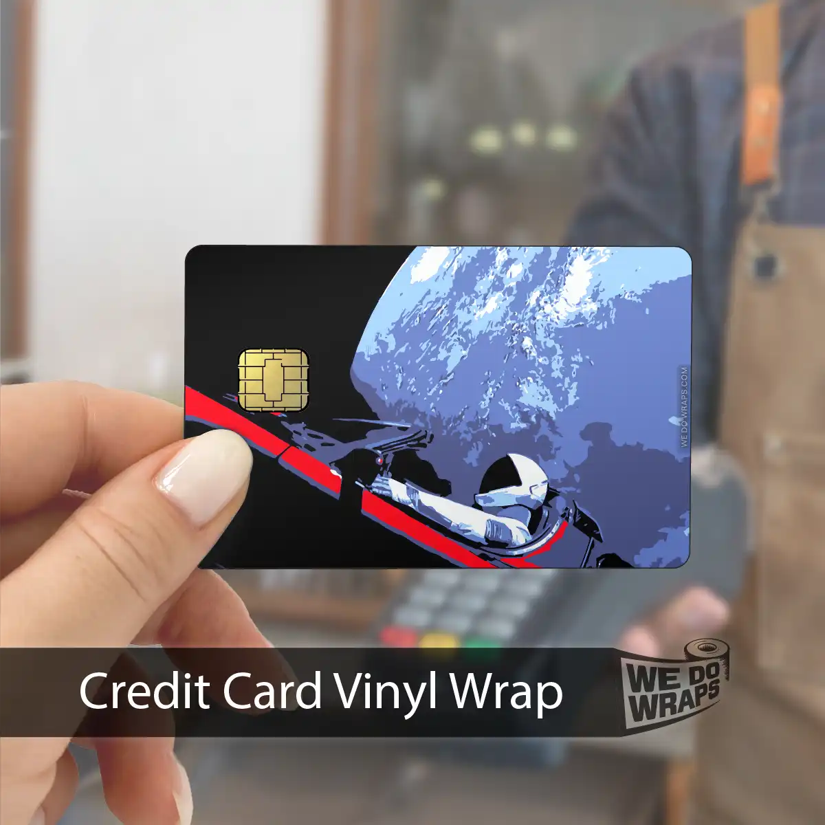 Space Roadster | NFC Key Card Wrap - Tesla Emblems