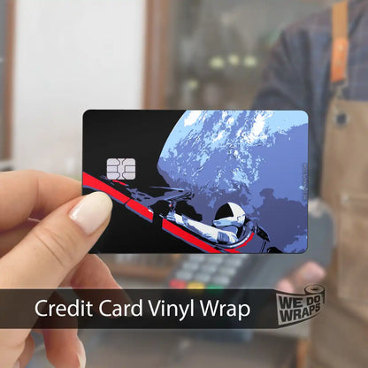 Space Roadster | NFC Key Card Wrap - Tesla Emblems