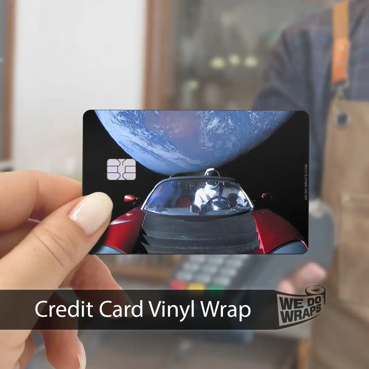 Space Roadster | NFC Key Card Wrap - Tesla Emblems