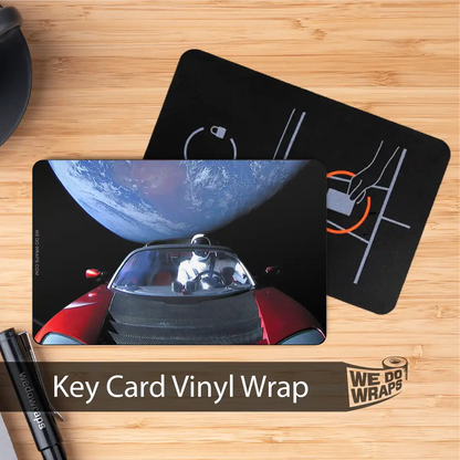Space Roadster | NFC Key Card Wrap - Tesla Emblems