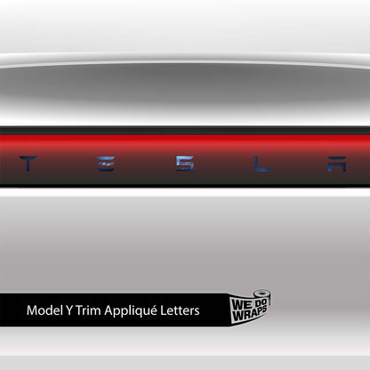 SpaceX Tesla Emblem Decals (Front + Back) | Model Y - Tesla Emblems