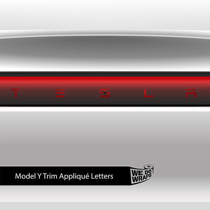 Spidey Senses Tesla Emblem Decals (Front + Back) | Model Y - Tesla Emblems
