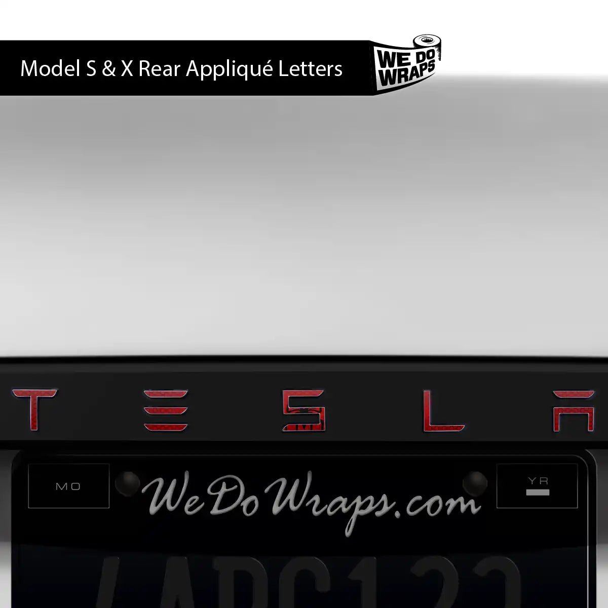 Spidey Senses Tesla Emblem Decals (Front + Back) | Model S - Tesla Emblems