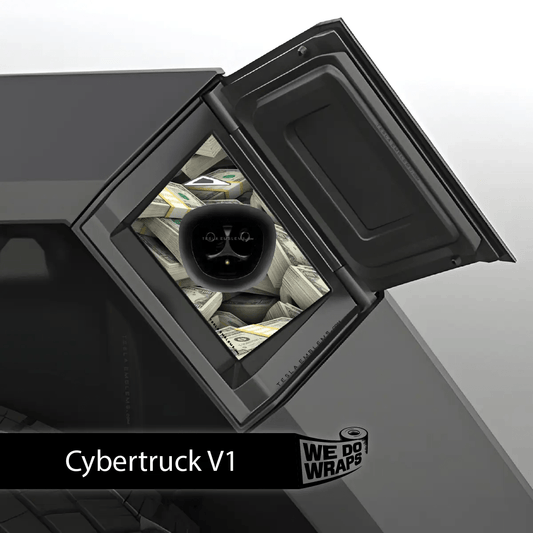 Stacks on Stacks Tesla Charge Port Wrap | Cybertruck - Tesla Emblems