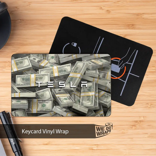 Stacks on Stacks Tesla Keycard Decal - Tesla Emblems